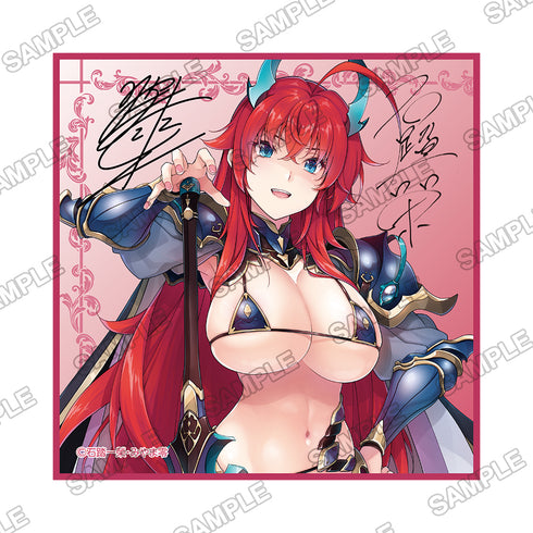 『ファンタジア文庫大感謝祭2023』描き下ろし複製サイン入りミニタオル『ハイスクールD×D』リアス・グレモリー